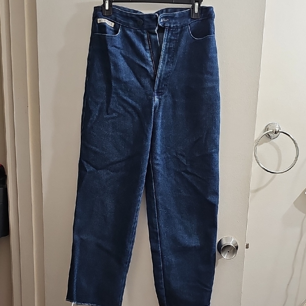 Classic Blue High-Waisted Jeans